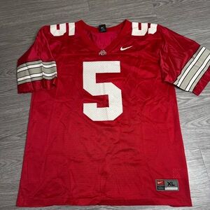 Vintage 90s Nike Team Ohio State Buckeyes Football Jersey #5 Michael Wiley Sz XL